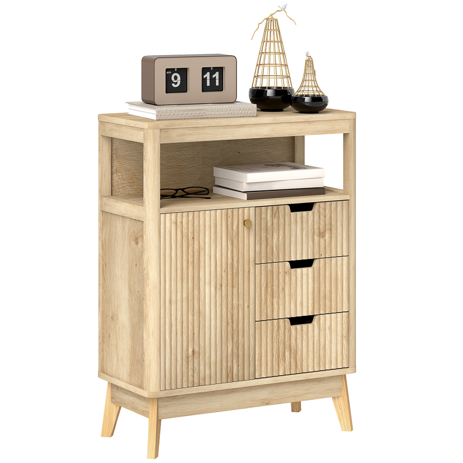 HOMCOM Modern Sideboard Storage Cabinet