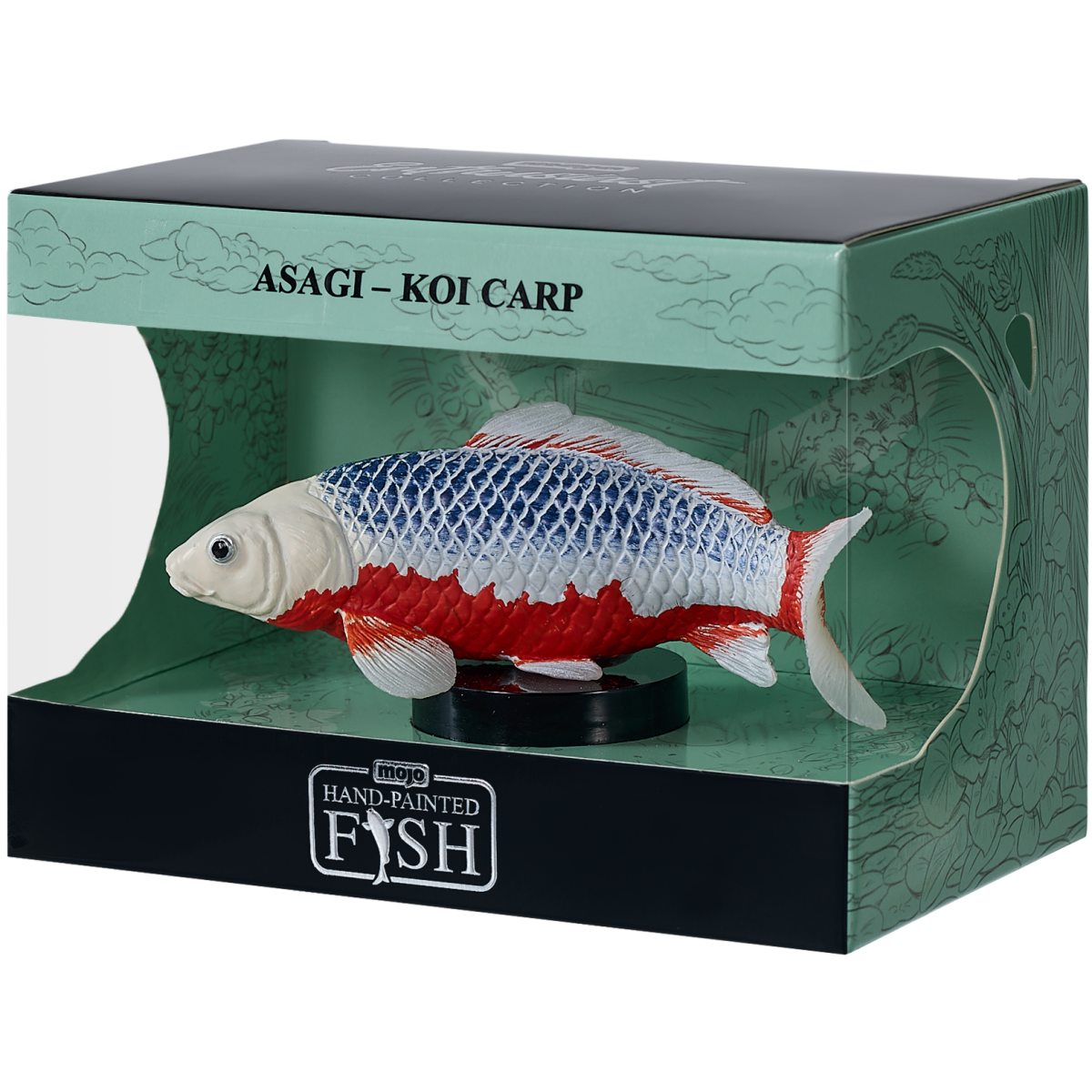 Asagi Koi Figurine