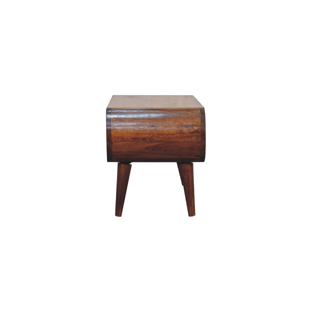 Artisan Furniture Amaya Nordic Style Coffee Table, 1 Open Slot, Dark Brown