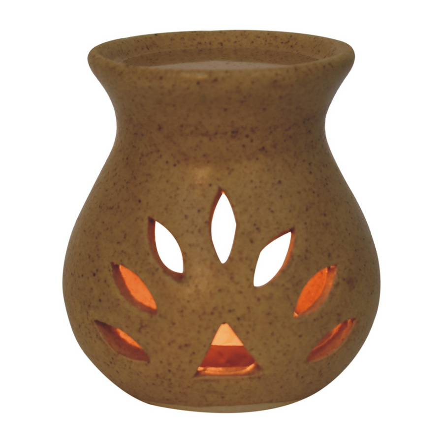 Artisan Furniture Beige Cutout Oil Burner