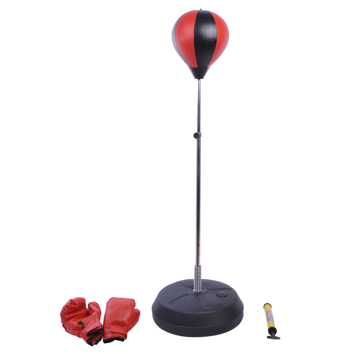 Adjustable Kids Training Boxing Punching Ball Bag with Gloves