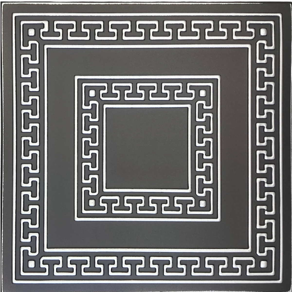 Black & Silver Decorative Wall/Ceiling Panels 2m² (8 Panels) — 4mm Thick