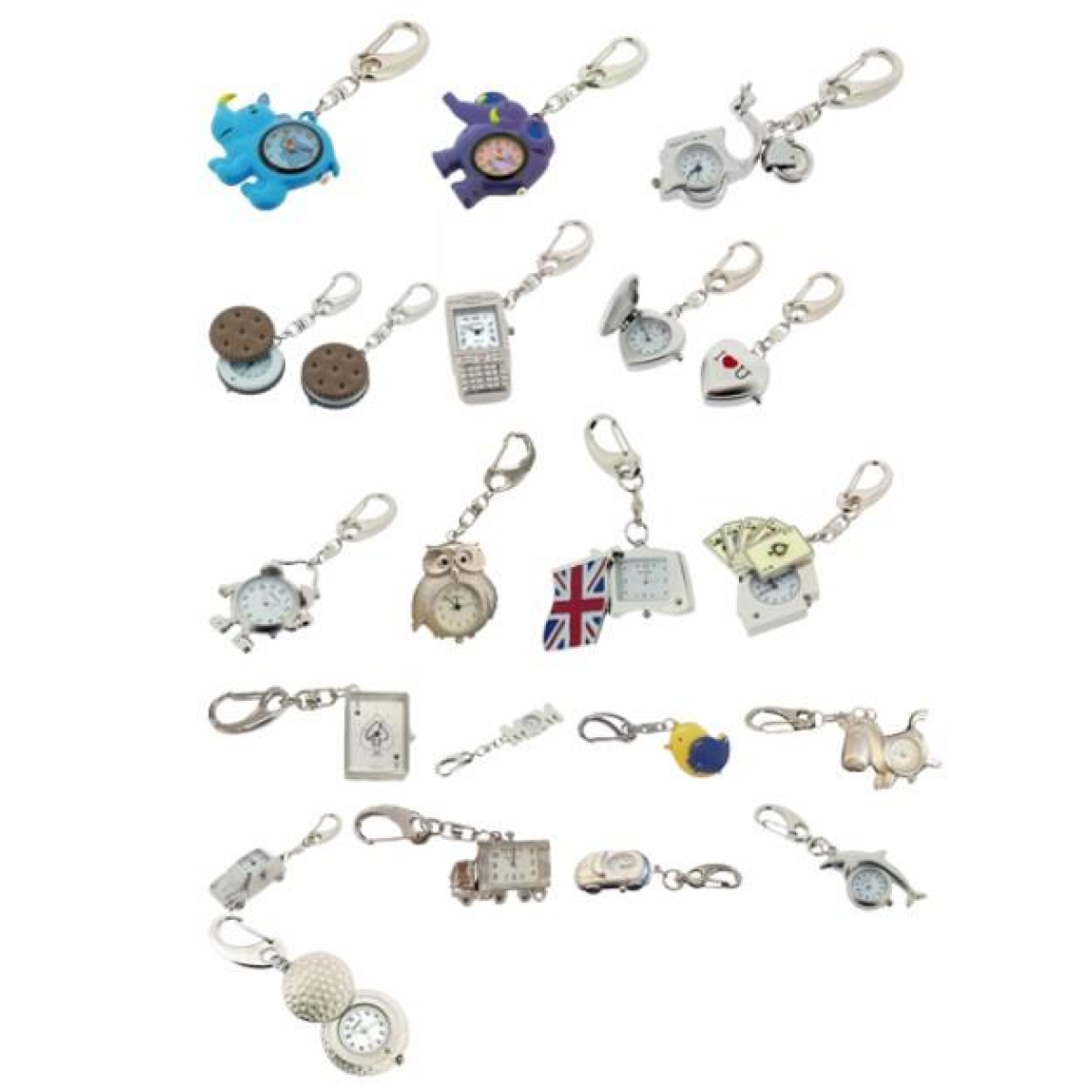 Imperial Key Chain Clock