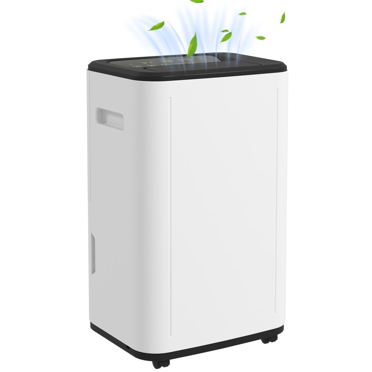 HOMCOM 20L/Day 6L Dehumidifier, Portable Quiet Air Dehumidifier