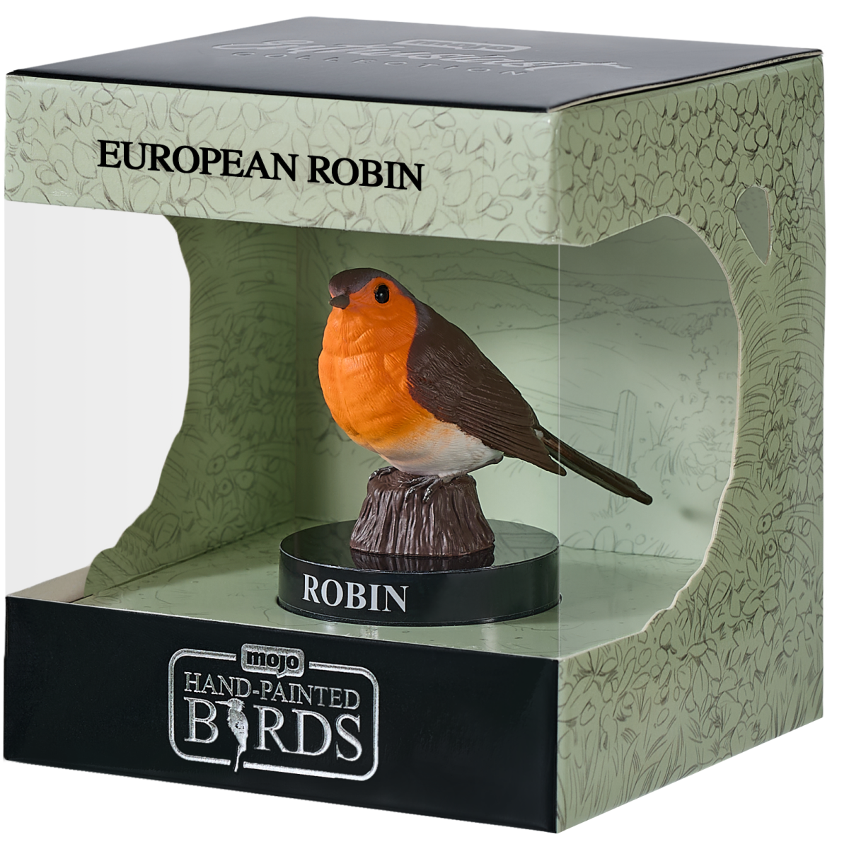 European Robin Figurine