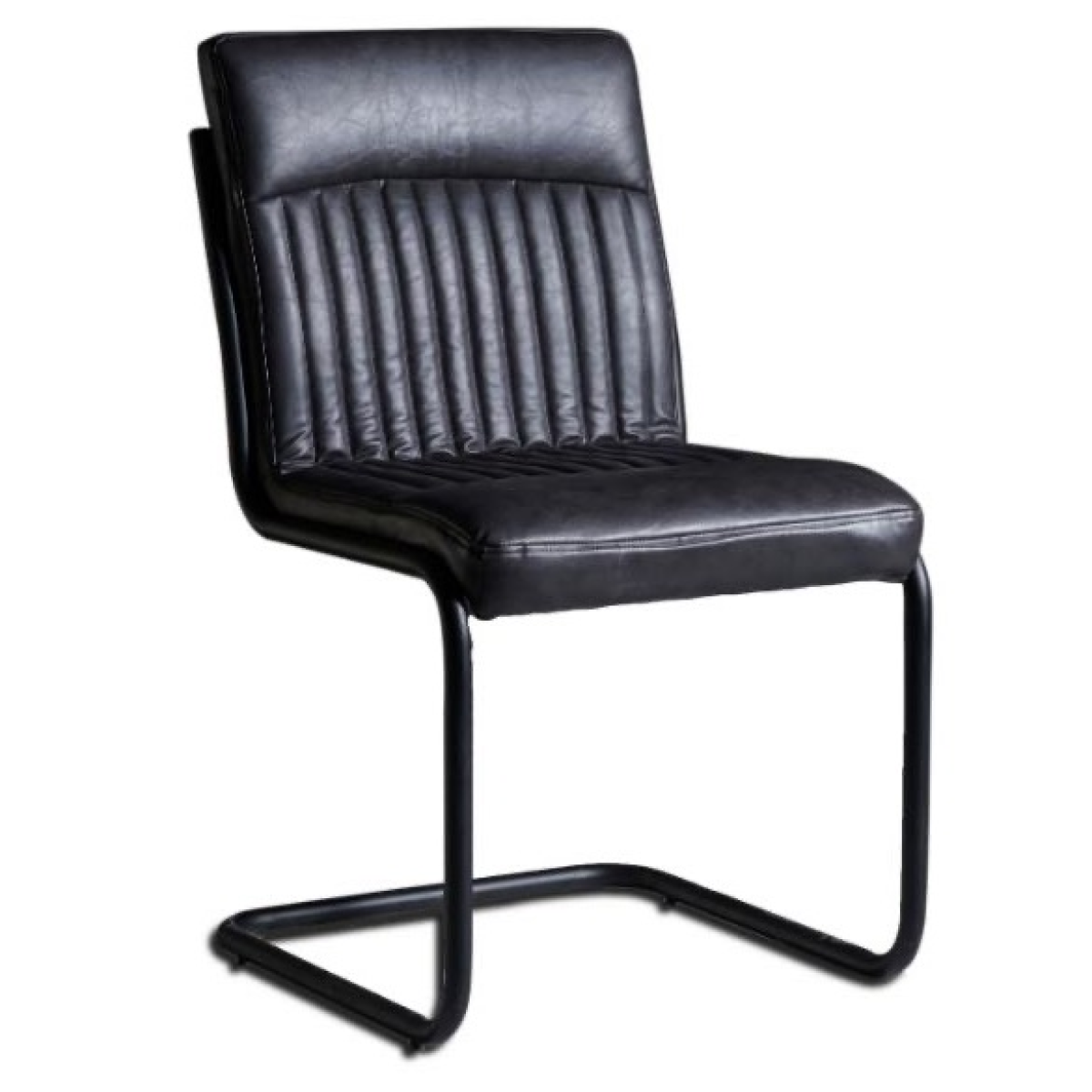 Dark Grey Dining Chair Set of 2