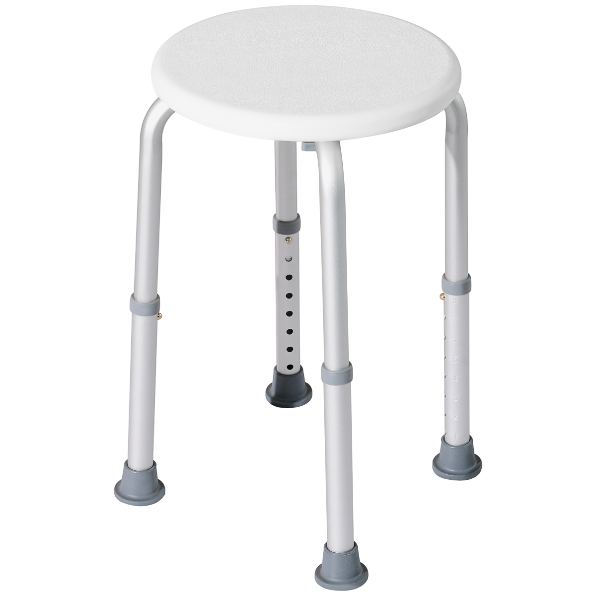 Bath Chair Shower Seat Adjustable Height HOMCOM