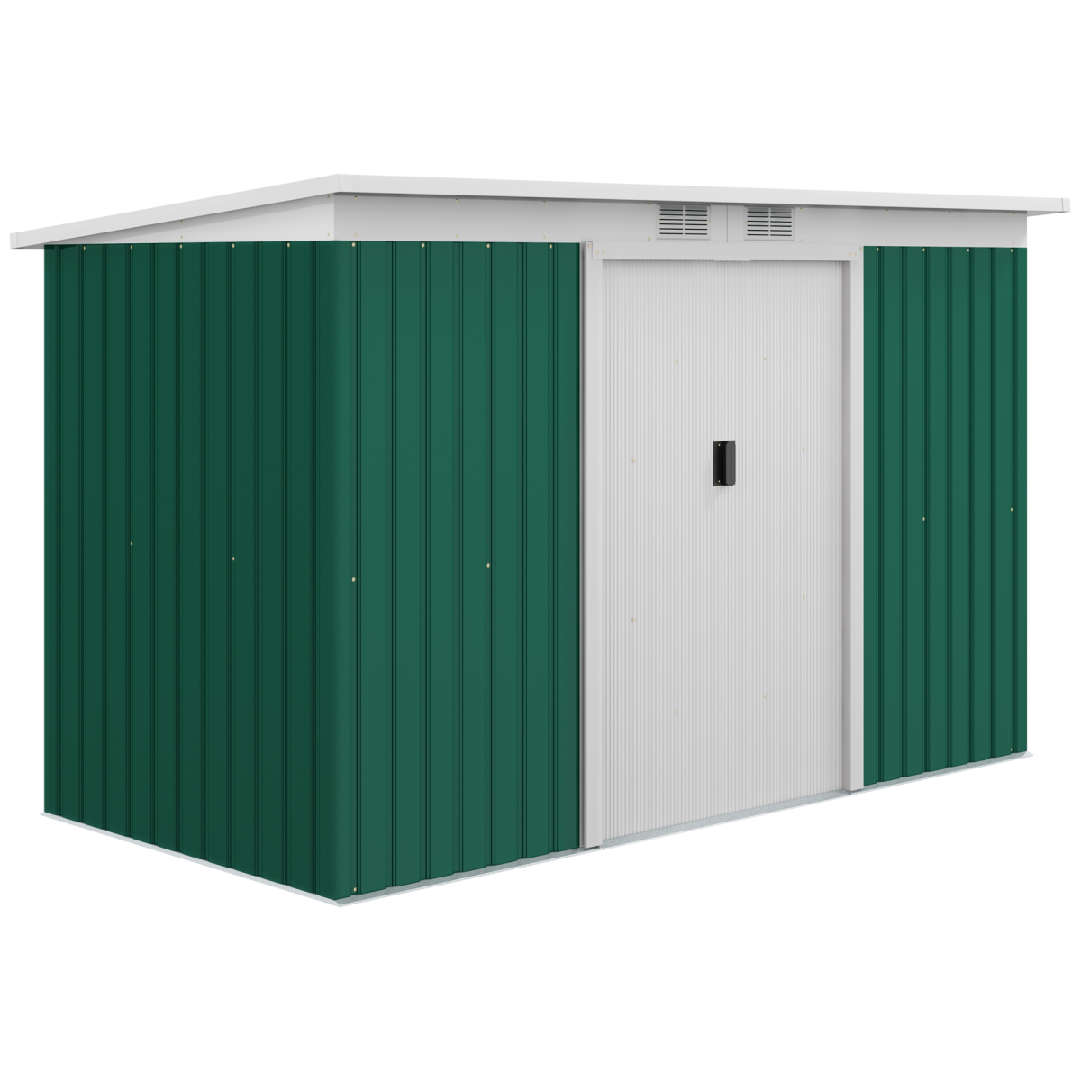 9ft x 4.25ft Garden Metal Storage Shed