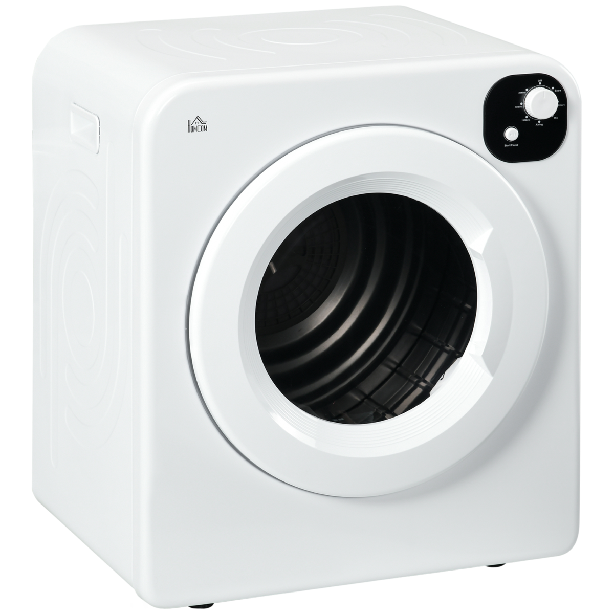 HOMCOM 6kg Vented Tumble Dryer with 7 Dry Programmes White