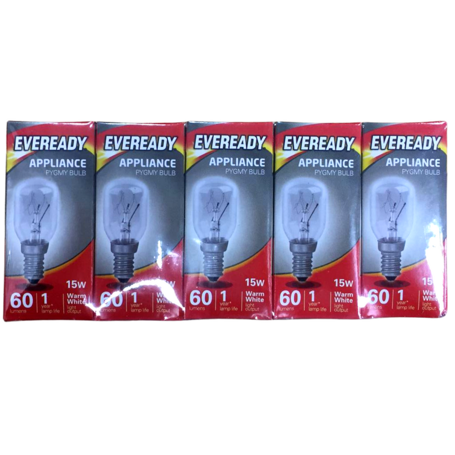 Eveready Pigmy Bulb 60lm 15W SES Clear Warm White