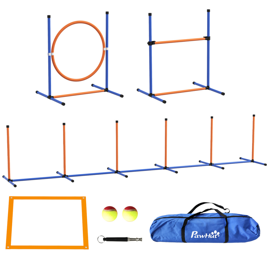 PawHut 4 Pcs Dog Agility Training Equipment