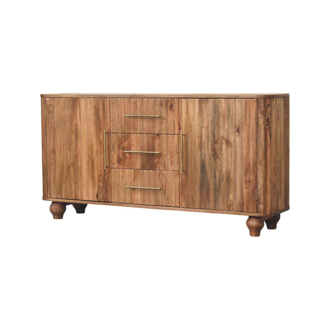 Artisan Furniture Montara Sideboard, 3 Drawers & 2 Doors, Brown