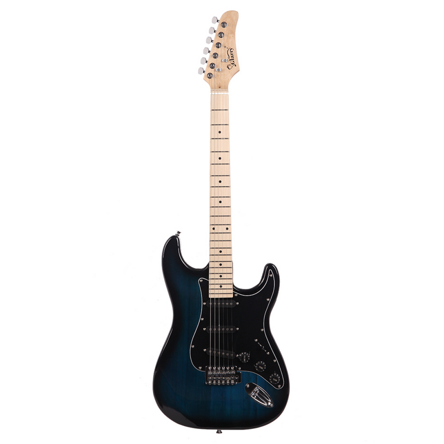 GST Stylish Electric Guitar Kit with Black Pickguard, Dark Blue