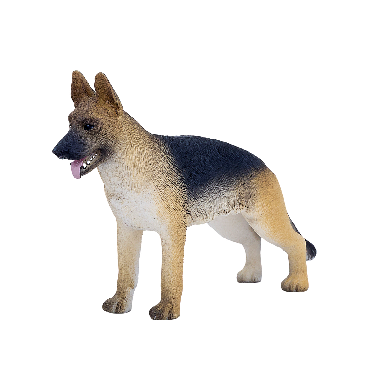 German Shepherd Dog Toy Realistic Pet Figurine