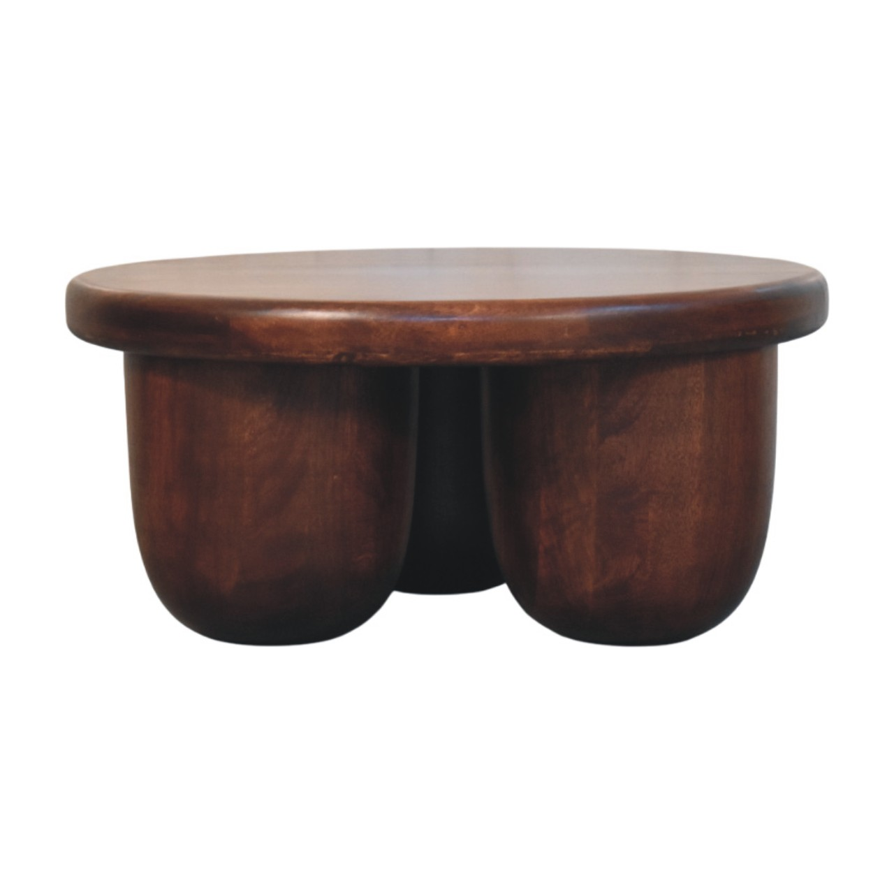 Artisan Furniture Clara Sculpted Coffee Table, Brown