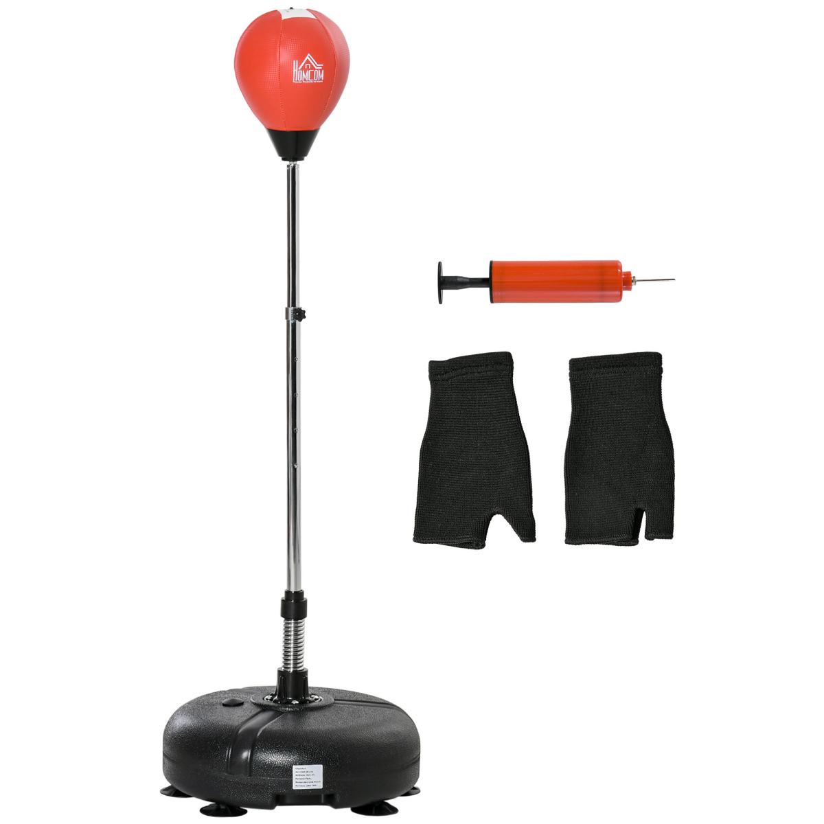 Boxing Training Set - Adjustable Height & Stable Base