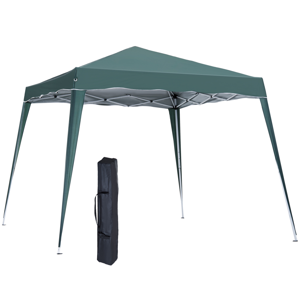 Outsunny Pop Up Gazebo Tent 2.5 x 2.5 m Green