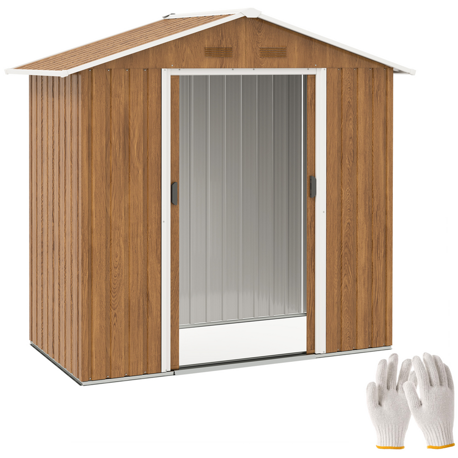 Outsunny 6.5x3.5ft Garden Shed