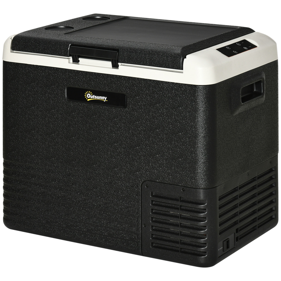 50L Car Refrigerator 12V Portable Freezer for Camping and Driving