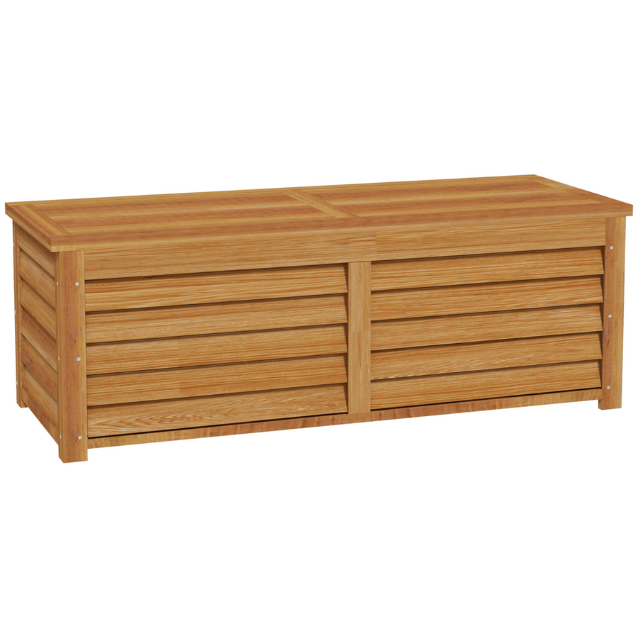 Outsunny 292L Outdoor Storage Box, Light Brown