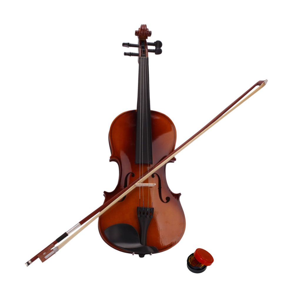 4/4 Acoustic Violin Case, Bow and Rosin Set
