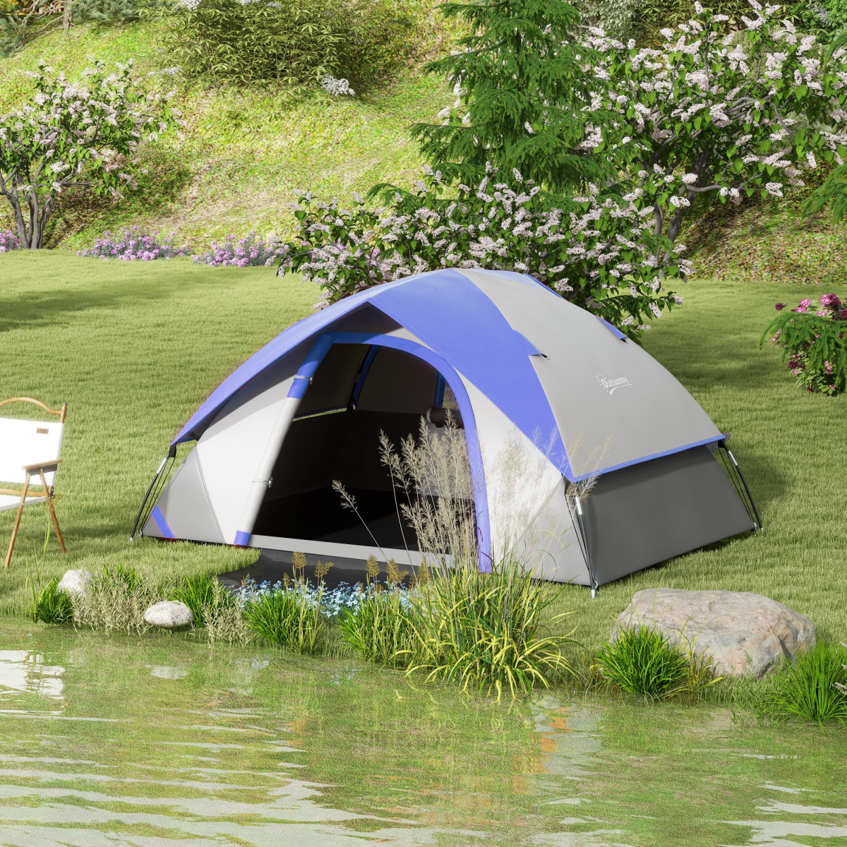 Camping Tent, Two Man, 1 Room