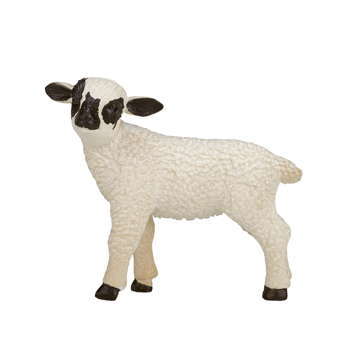 Black-Faced Lamb Standing Realistic Farm Animal Figure