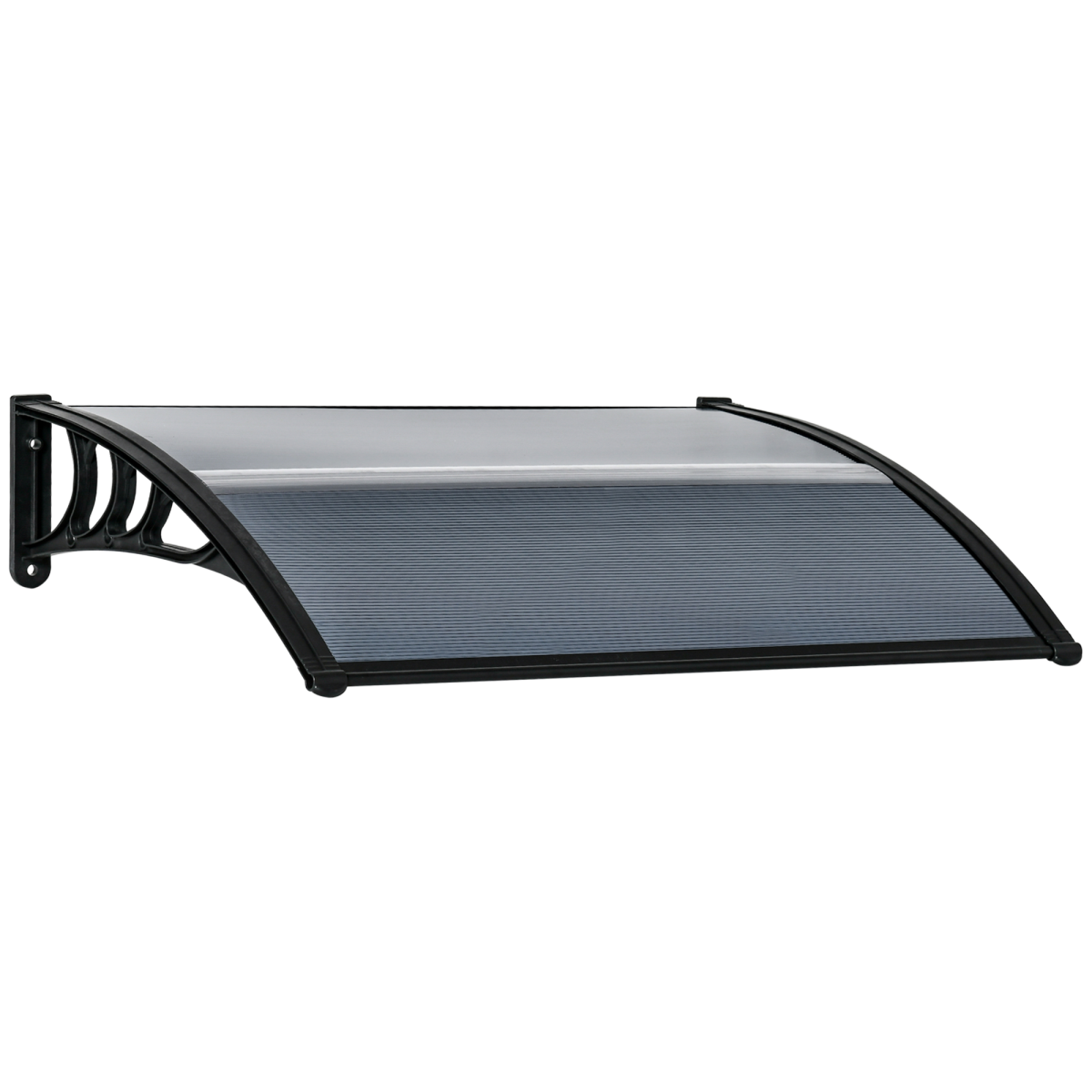 Door Canopy Awning Outdoor Window Rain Shelter Cover 100 x 75cm