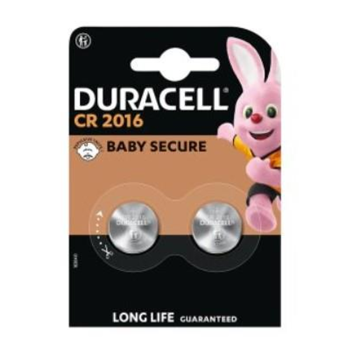 Duracell CR2016 3V Lithium Coin Batteries, Pack of 2 (Box of 10)