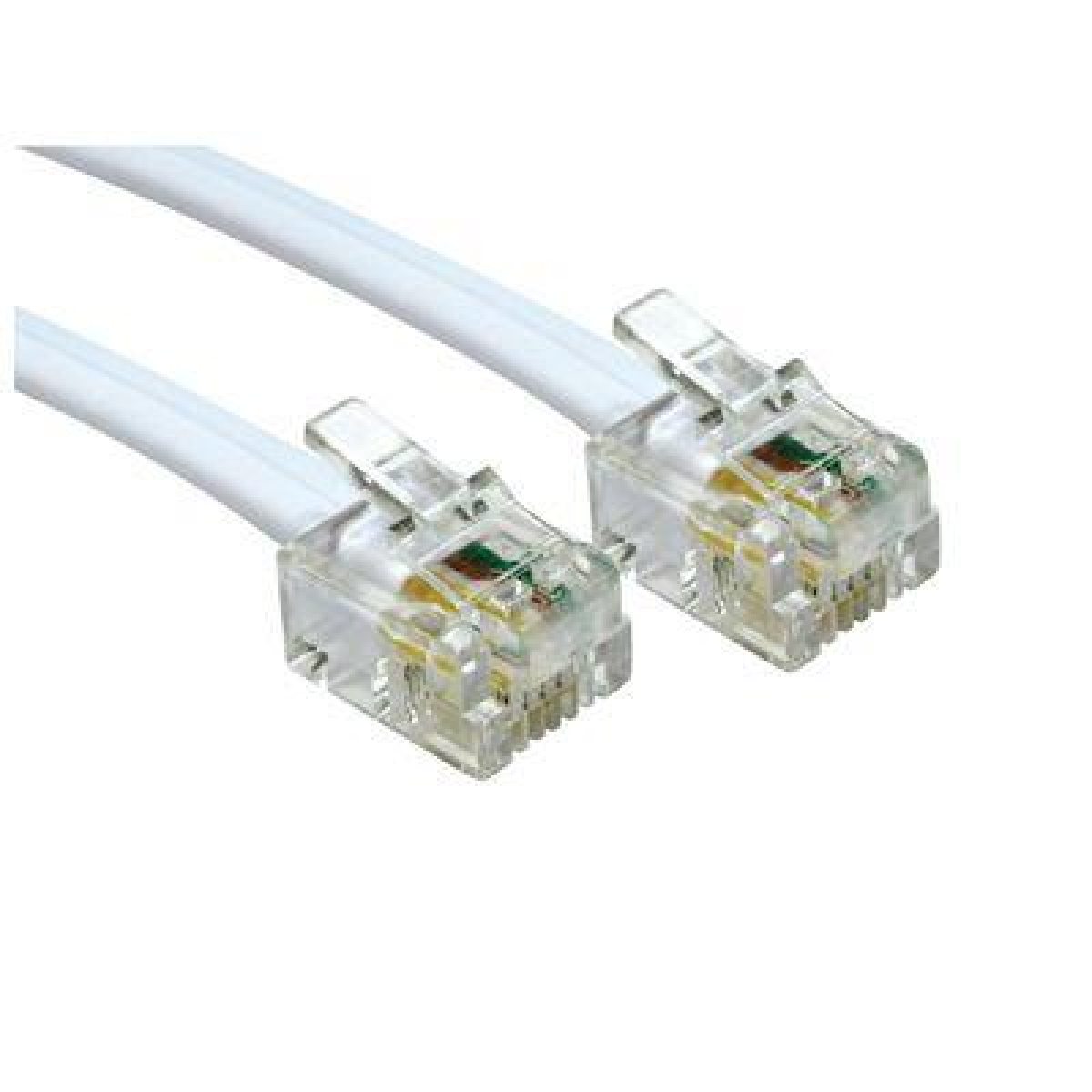 Electrovision 10mt RJ11 to RJ11 Cable P202HB White