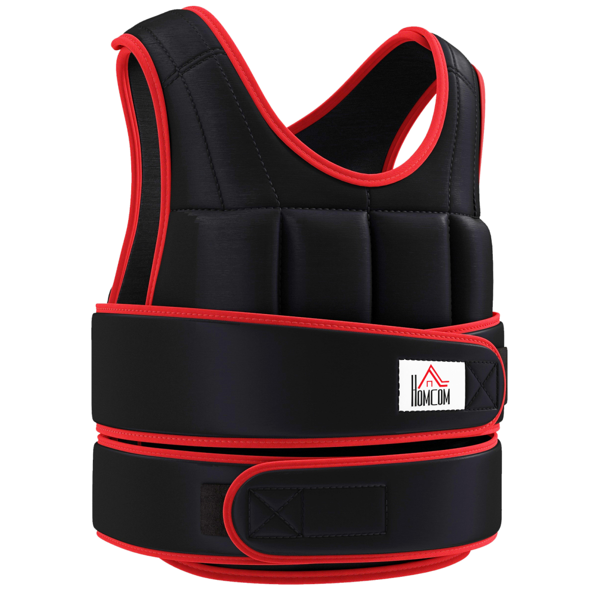 20KGS Adjustable Weight Vest for Running and Gym Training - HOMCOM
