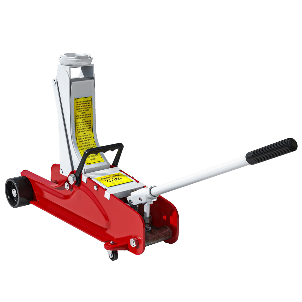 HOMCOM Hydraulic Low Profile Jack 8-38cm 2.5 Ton Racing Car Jack Kit