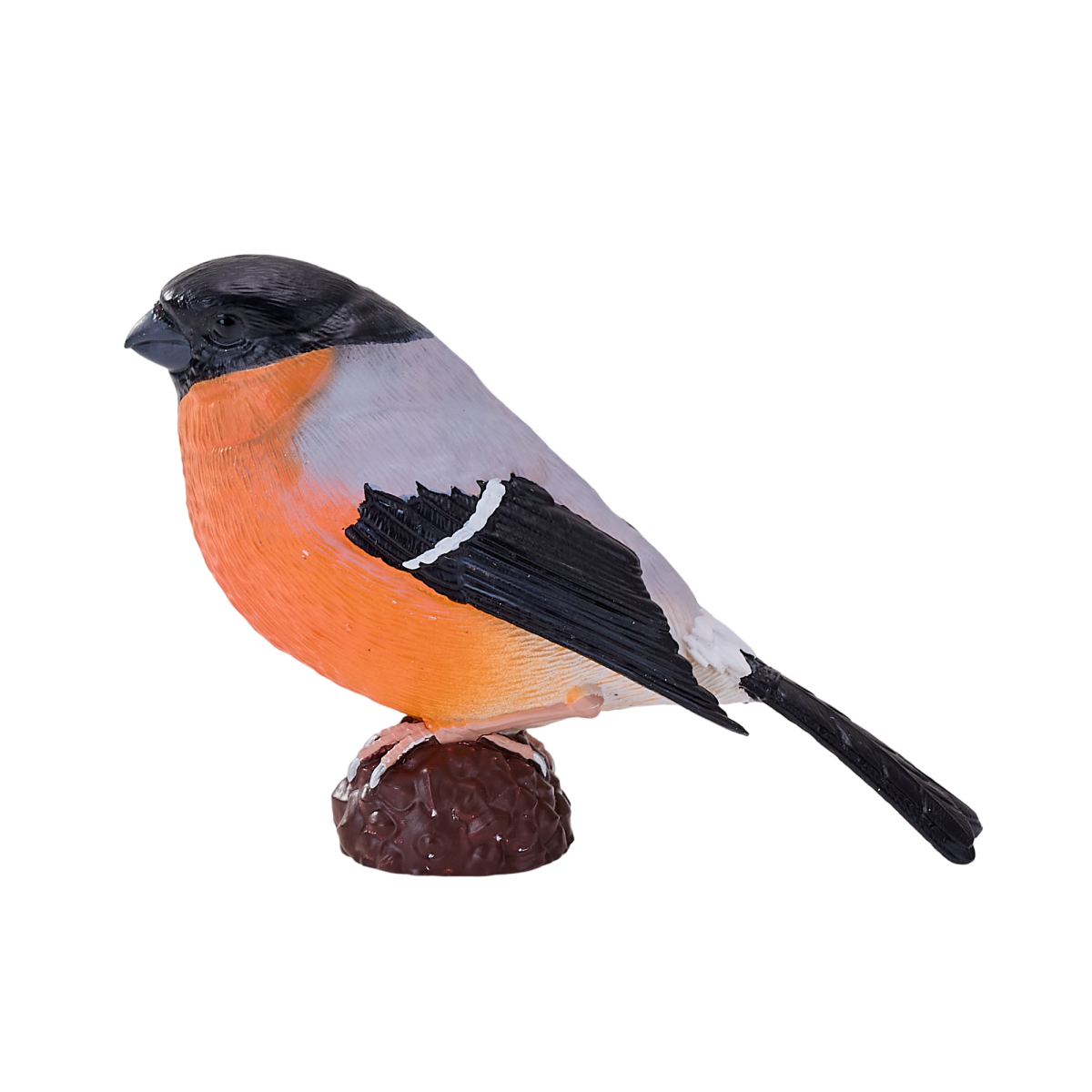 Bullfinch Bird Toy Realistic Wildlife Figurine