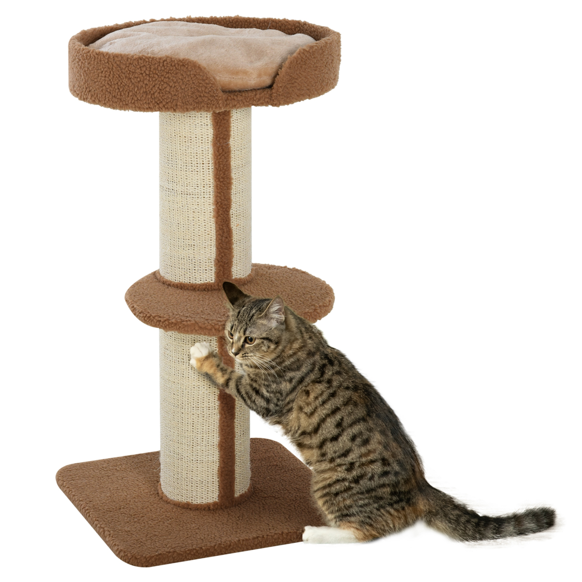 91cm Cat Tree Kitten Activity Center Tower Scratching Post