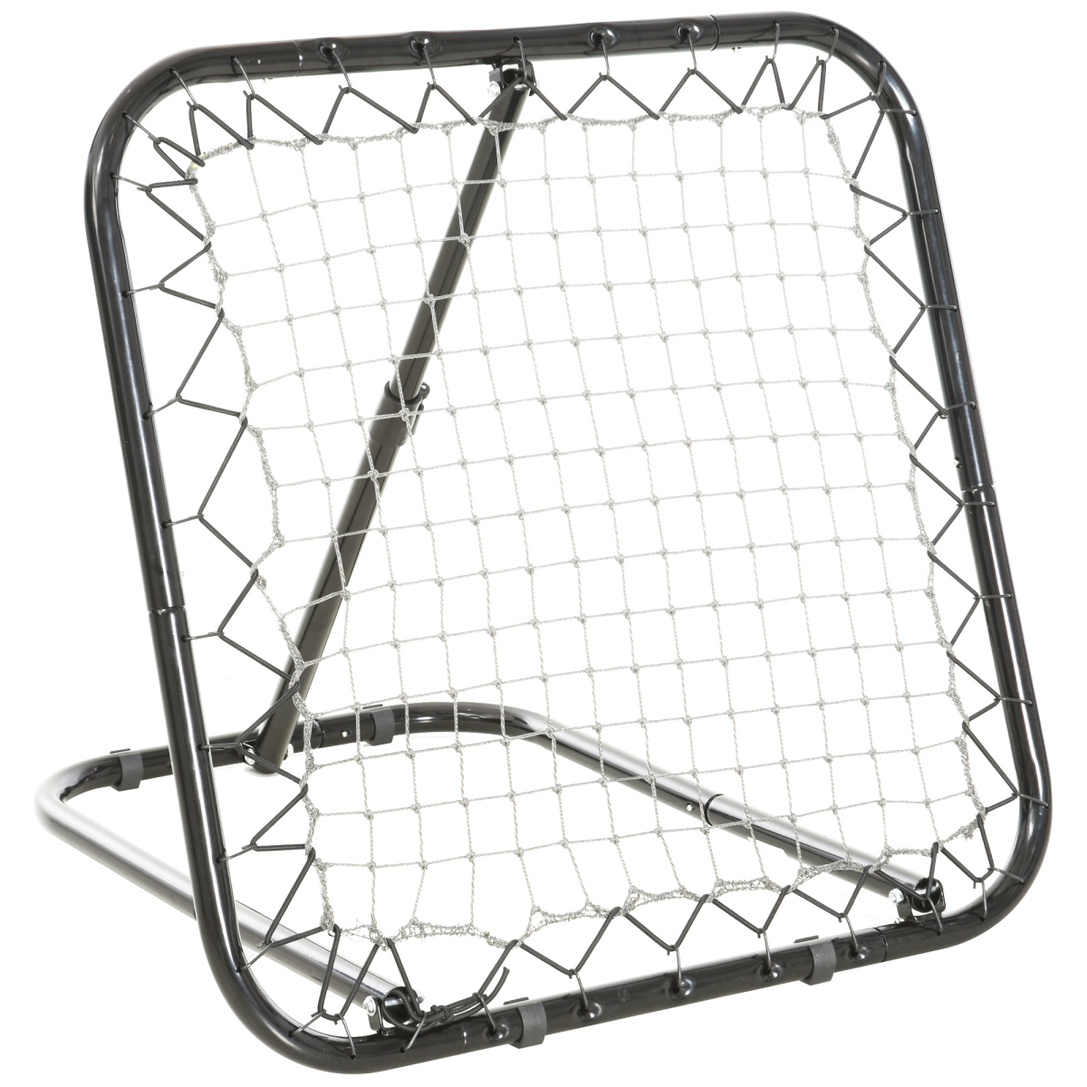 Angle Adjustable Rebounder Net Goal Training Set for Football, Baseball