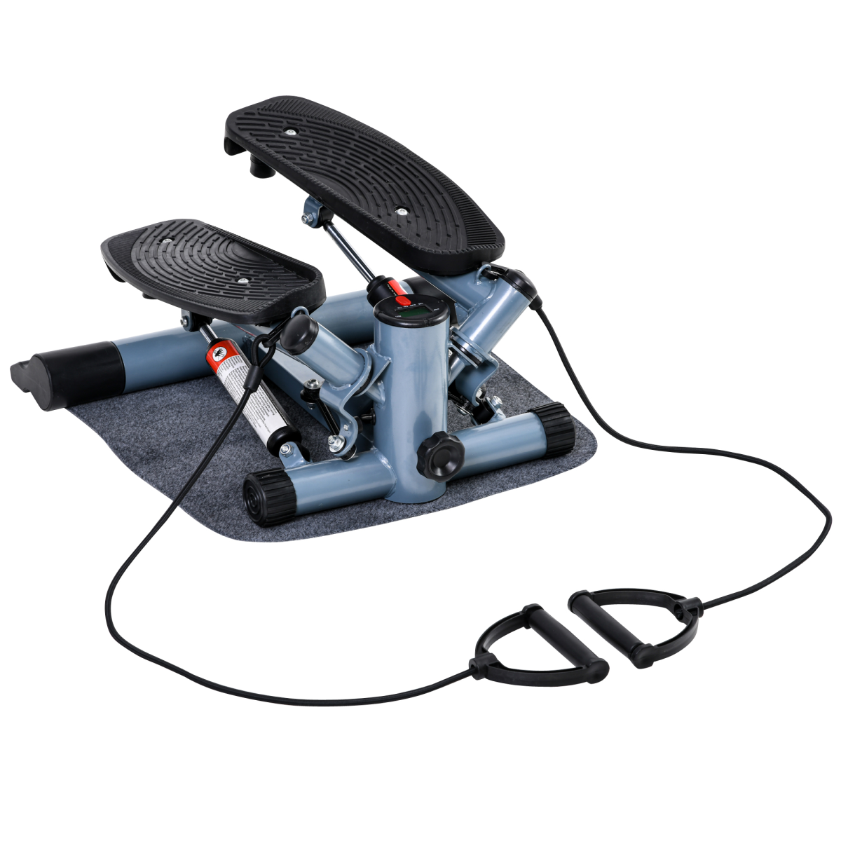 Mini Stepper Step Machine w/ Cushion Mat for Leg Arm Full Body Training