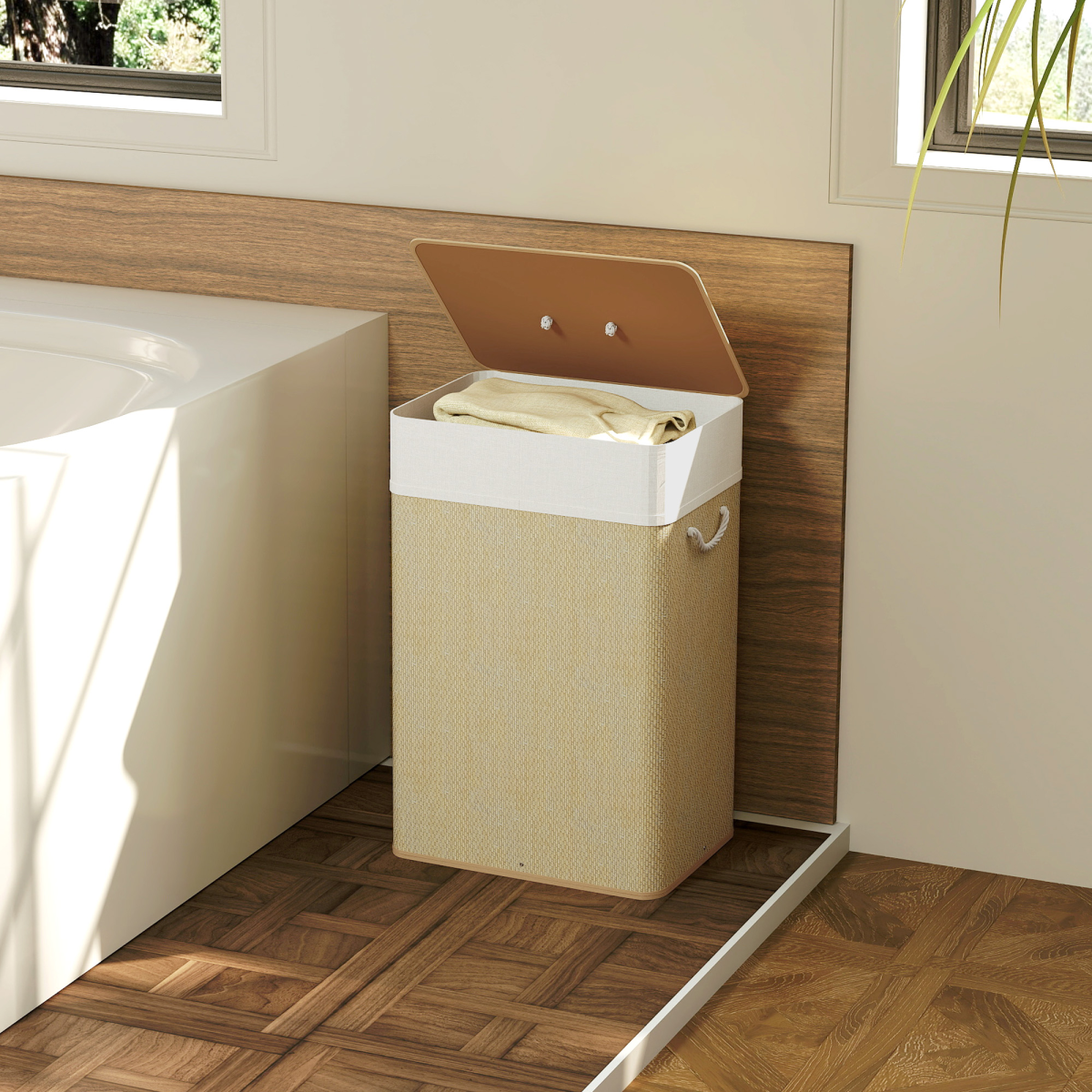 Laundry Hamper Cabinet
