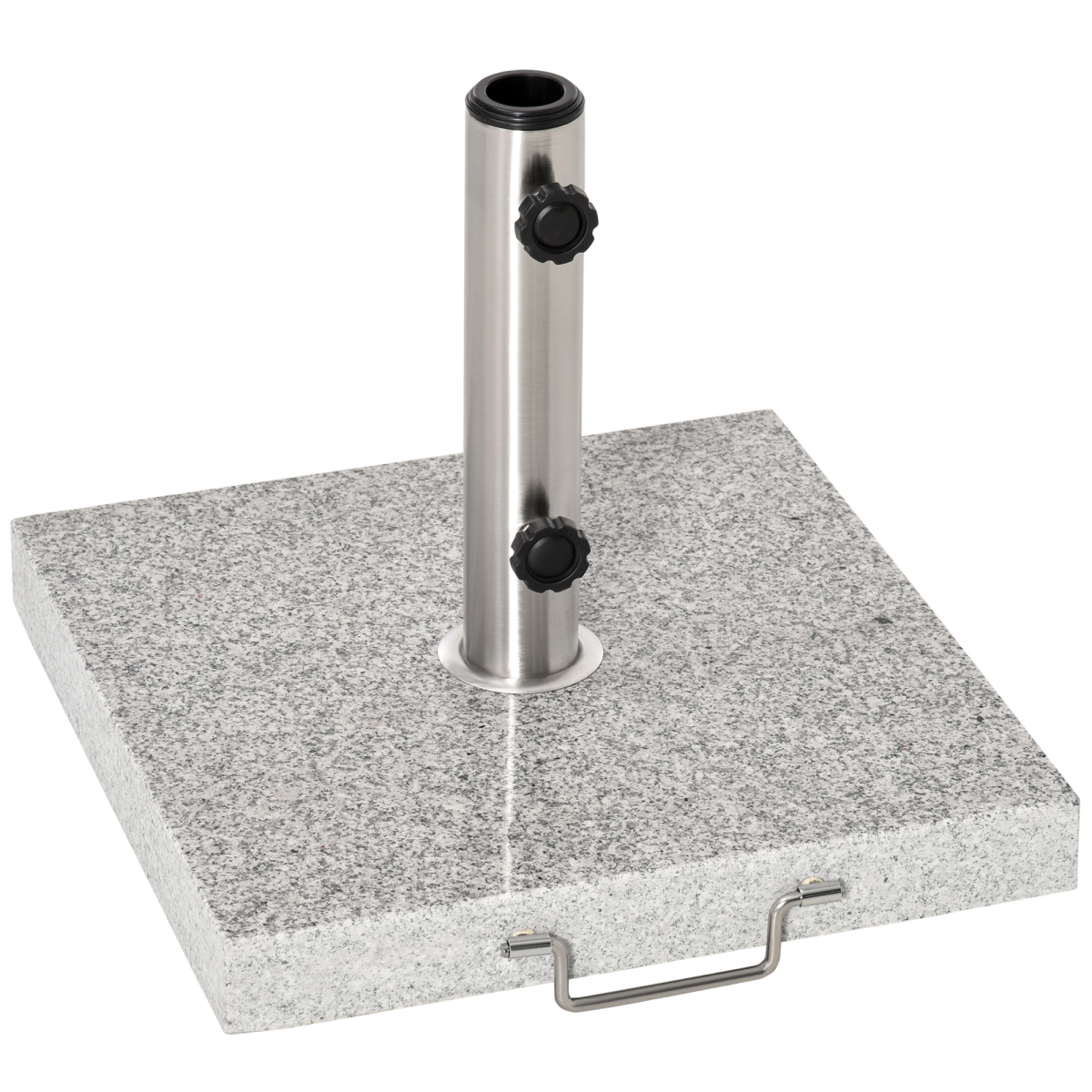25 kg Marble Umbrella Base, Hemp Grey