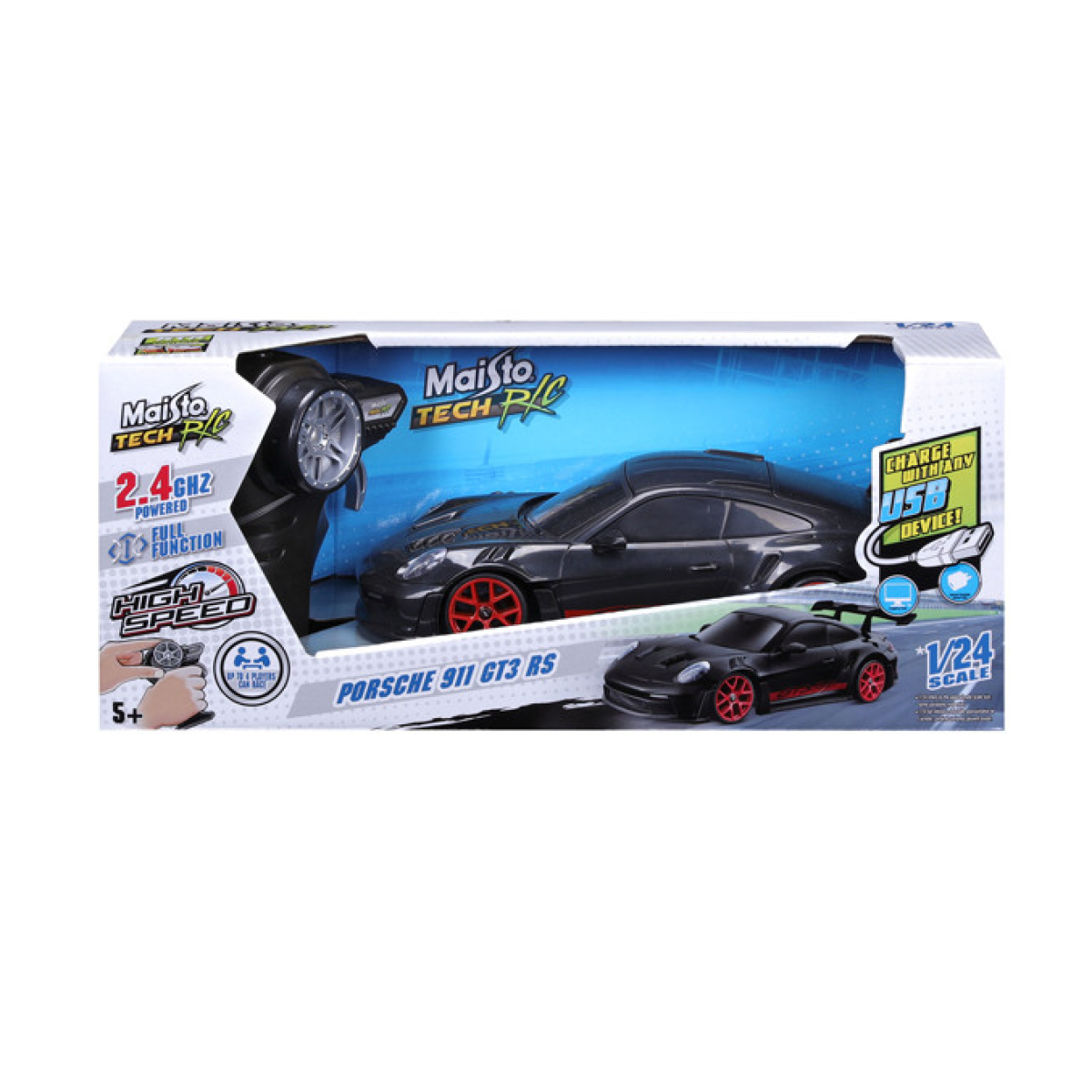 Maisto 1:24 Premium RC Porsche 911 GT3 RS 2.4GHz