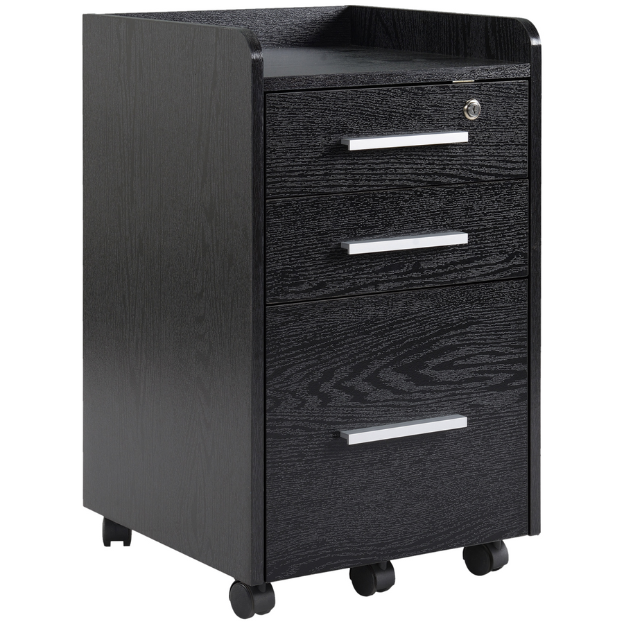 Compact Office Storage Cart with Wheels