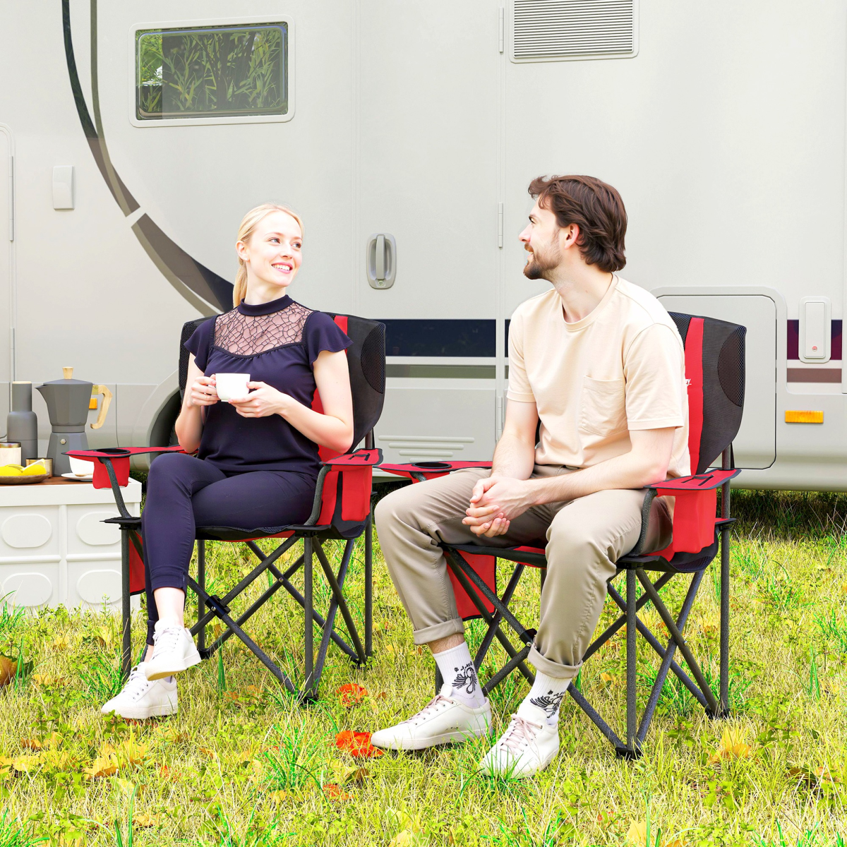 Double Folding Chair