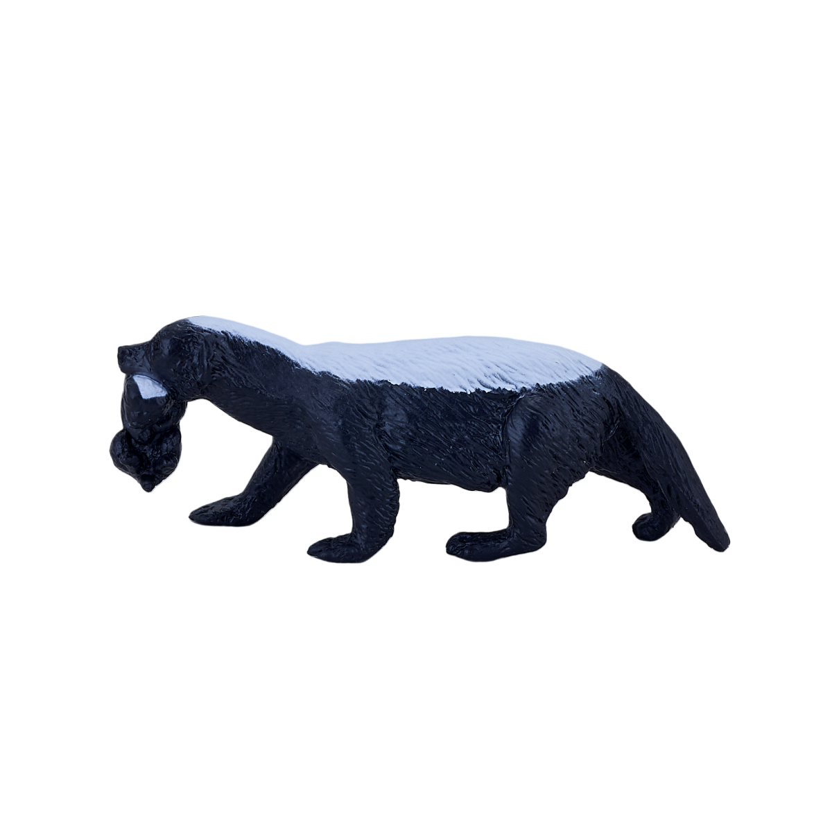 Honey Badger Female with Cub Figure