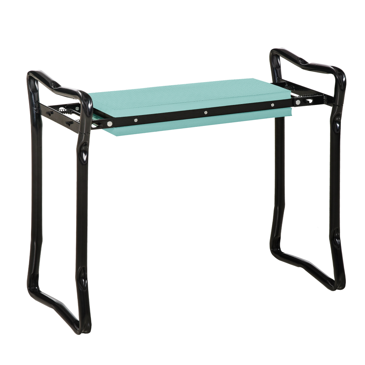 Garden 2 in 1 Kneeler Bench Green/Black