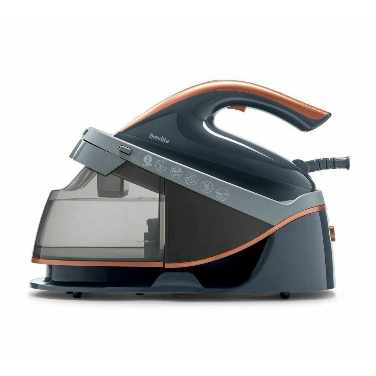 Breville PressXpress 2600W SoleTEMP Steam Generator (Refurbished)