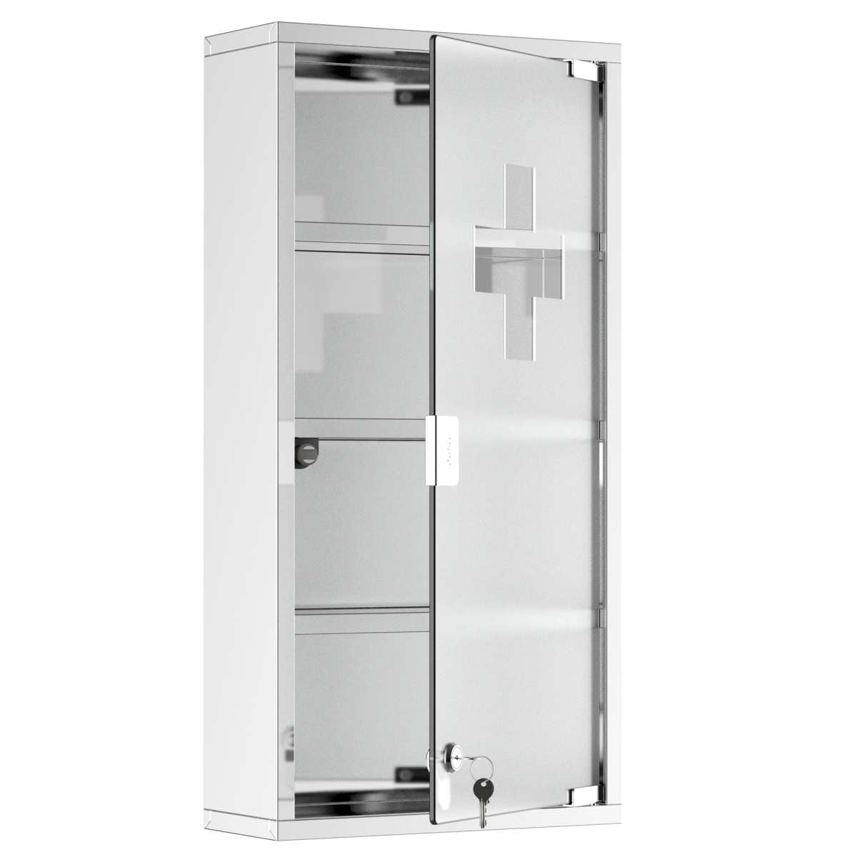 LED Illuminated Bathroom Infrared Sensor Mirror Dustproof 60x80x4CM