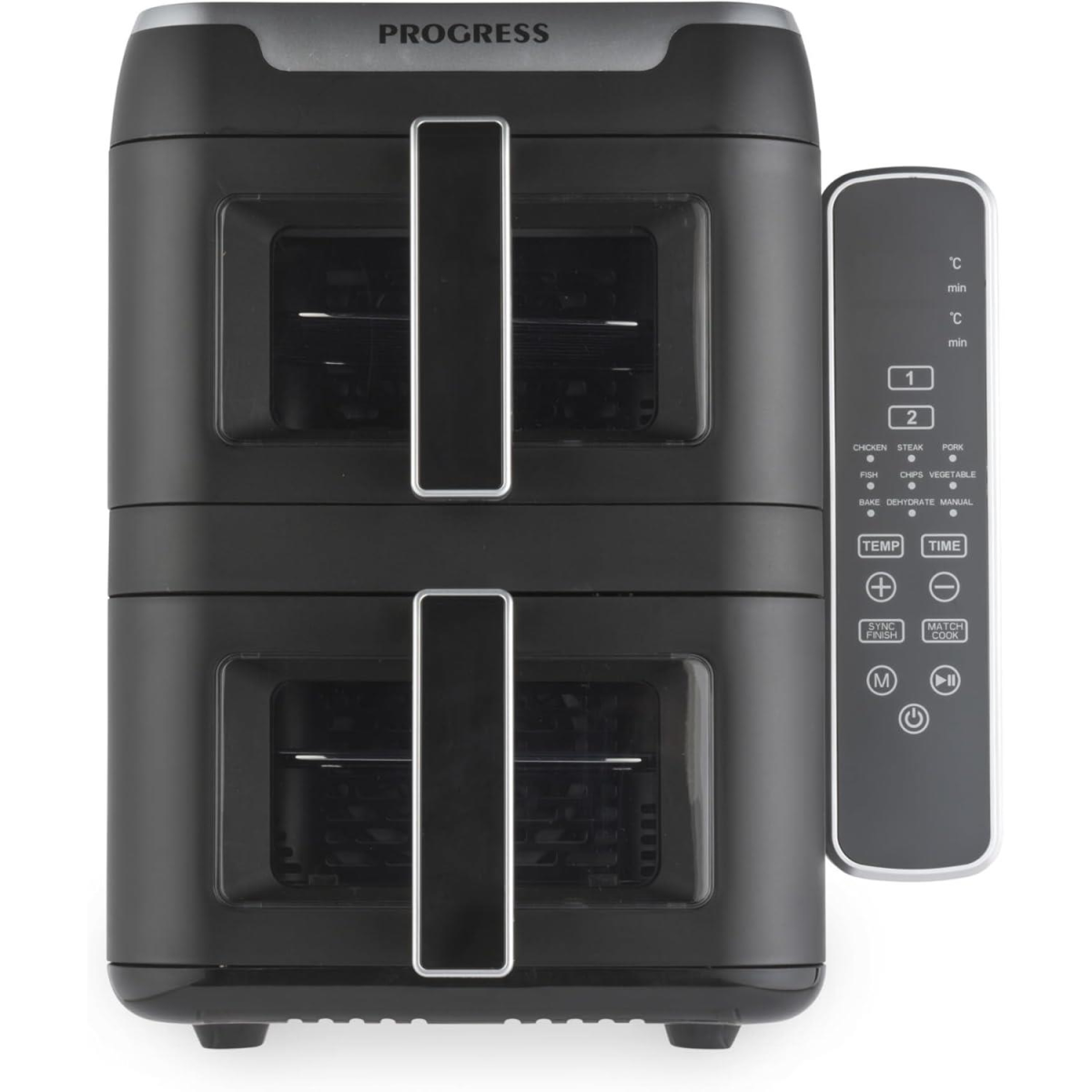 Progress Dual Tier 9L Air Fryer 2400W