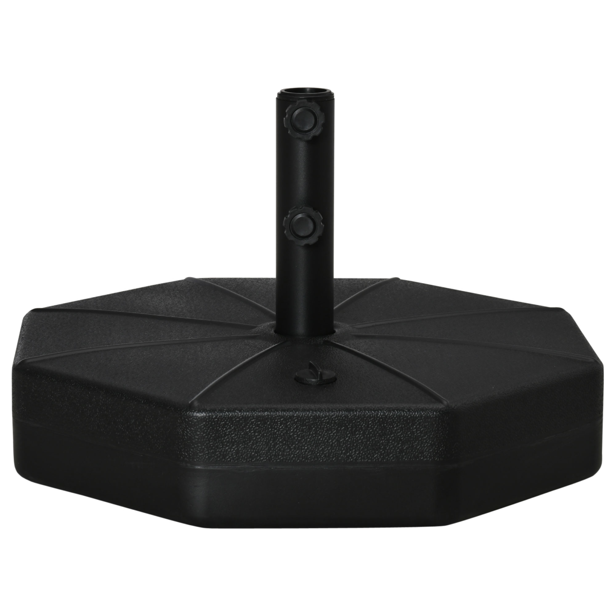 Garden Parasol Base Stand, Black