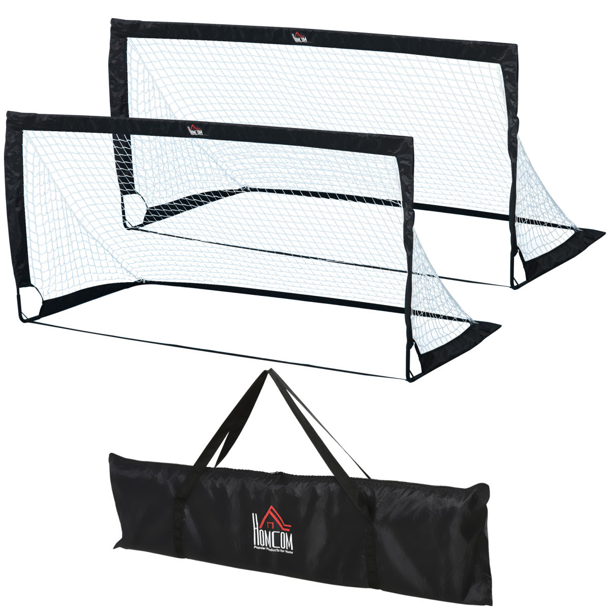 Football Goal Folding Outdoor with All Weather Net 6' x 3'