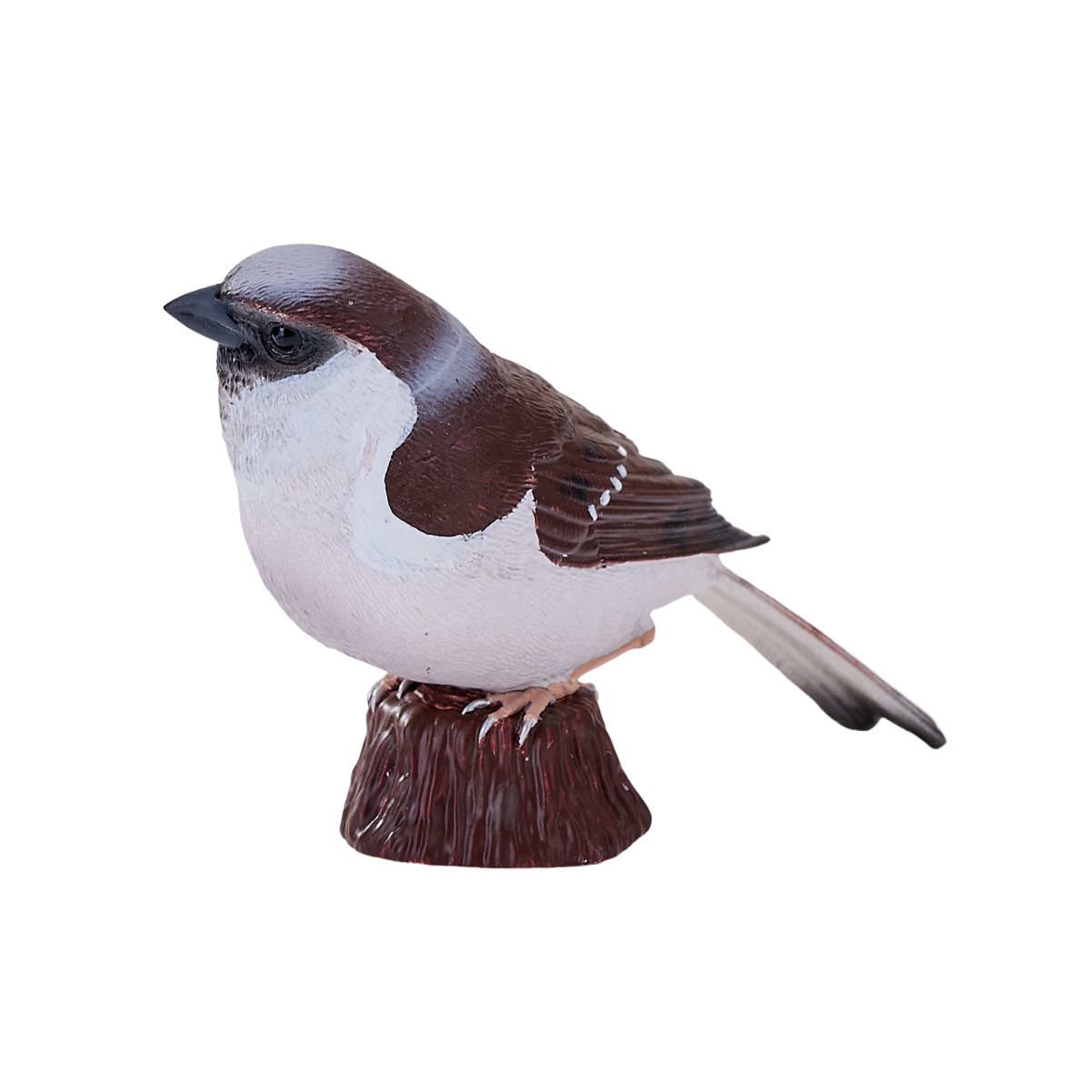 House Sparrow Bird Toy Realistic Wildlife Figurine