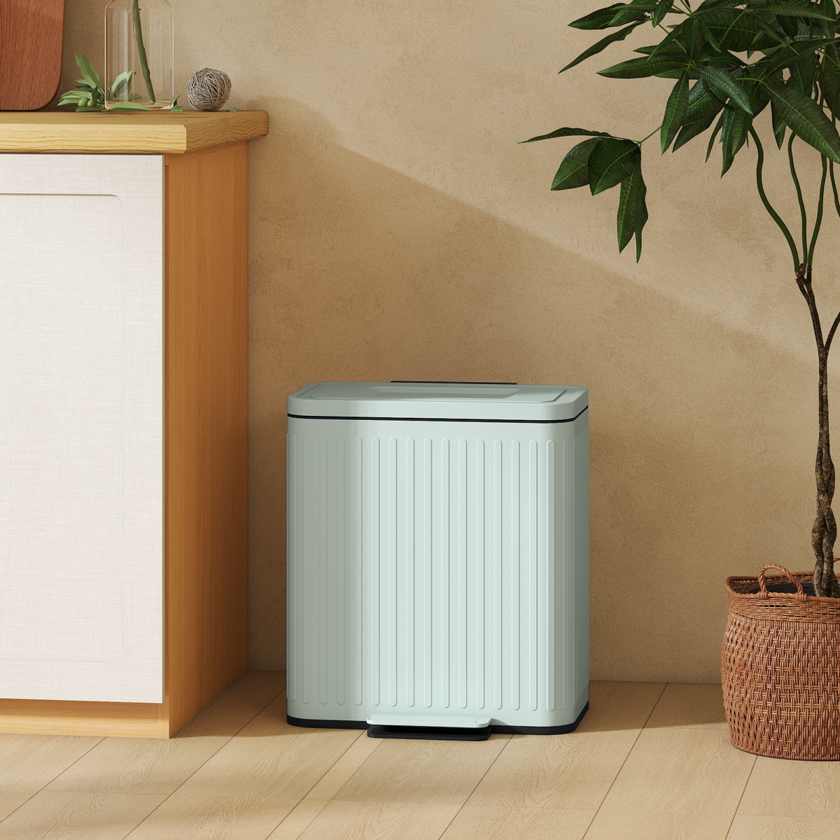 Kitchen Bin, 2 x 20L